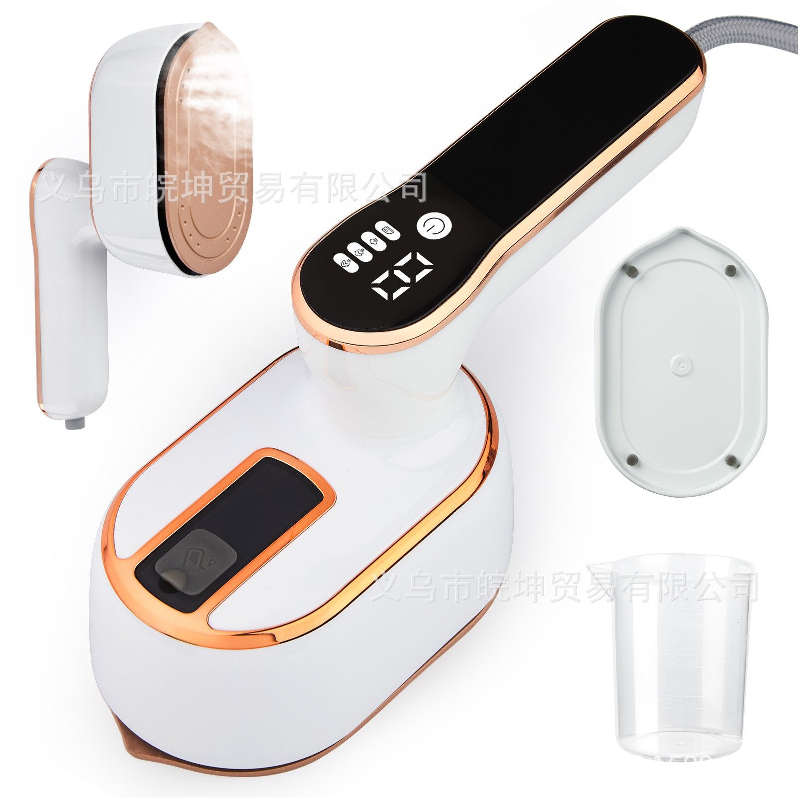 Steam brush hand-held ironing machine rotary electric iron ironing machine wet and dry folding machine cross-border mini iron