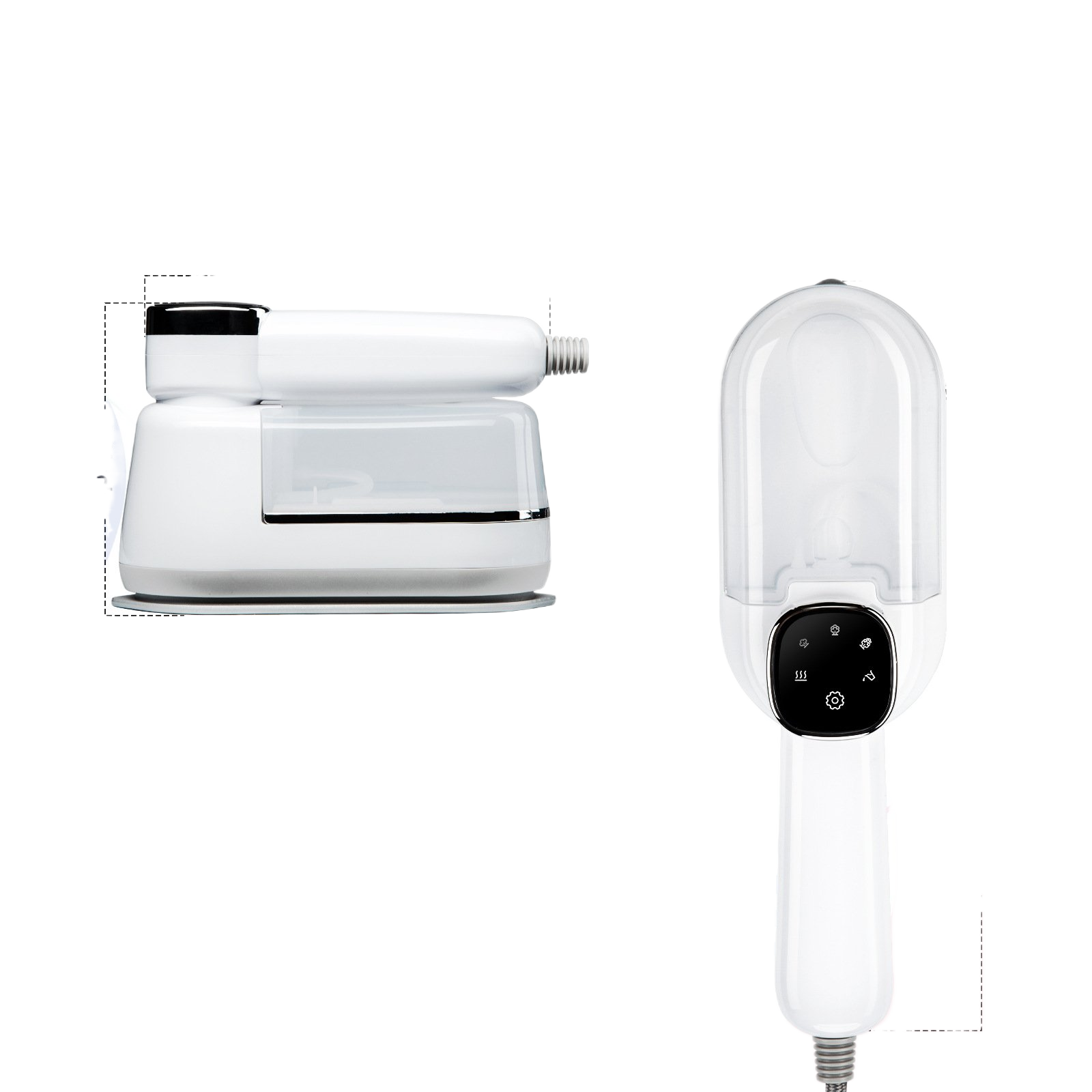 Steam brush hand-held ironing machine rotary electric iron ironing machine wet and dry folding machine cross-border mini iron